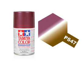 Tamiya PS-47 Iridescent Pink/Gold Pollycarbonate Spray Paint 86047