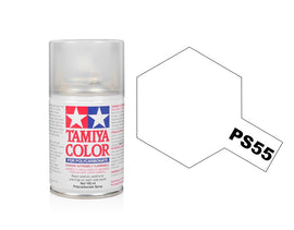 Tamiya PS-55 Flat Clear Pollycarbonate Spray Paint 86055
