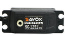 SAVOX DIGITAL LOW PROFILE SERVO 9KG @ 6V -BLACK EDITION - PLUS SC-1251MGB+-2