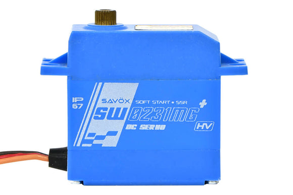 SAVOX WATERPROOF DIGITAL SERVO 15KG/0.17S@6V - PLUS SAV-SW0231MG+