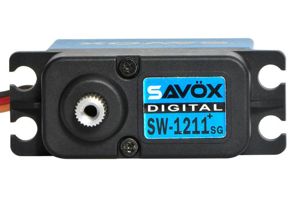 SAVOX WATERPROOF DIGITAL SERVO 15KG/0.10S@6V 25KG/0.08S@7.4V - PLUS SAV-SW1211SG+
