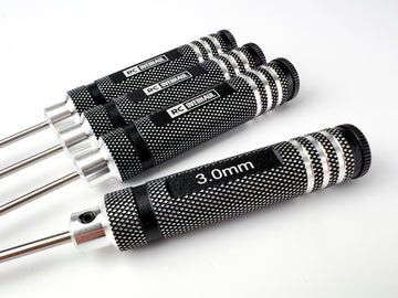 Hex Driver Set 1.5/2/2.5/3mm Black T-RCO-TL002 - 0