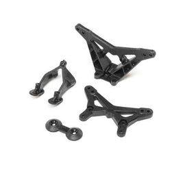 FR/RR Shock Tower Wing Stay: Mini-T 2.0, Mini-B Z-LOS214012