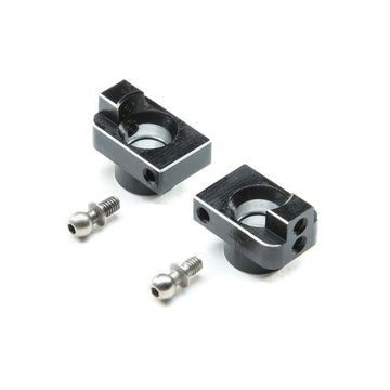 Losi Hub Set Rear, Aluminum: Mini-T 2.0, Mini-B Z-LOS311005