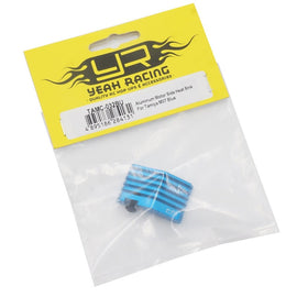 YEAH RACING ALUMINUM MOTOR SIDE HEAT SINK FOR TAMIYA M07 BLUE TAMC-032BU