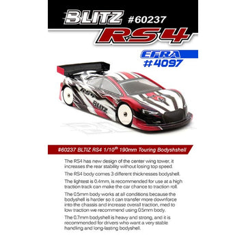 BLITZ RS4 190mm 0.7 STD 60237-07