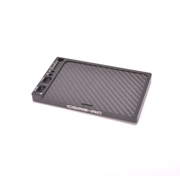 CORE RC Alloy and Carbon Screw Tray 160 x 85mm CR877