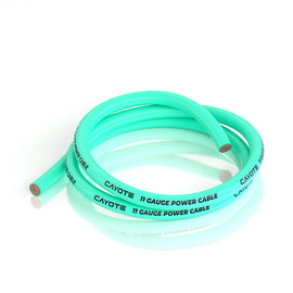 CAYOTE 11AWG Thin-Wall Silicone Wire - 1M Green CYECW07