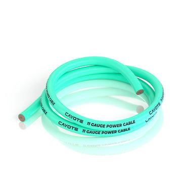 CAYOTE 11AWG Thin-Wall Silicone Wire - 1M Green CYECW07