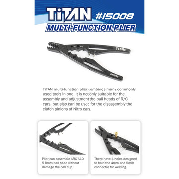 Titan Multi-function Plier 15008 - 0