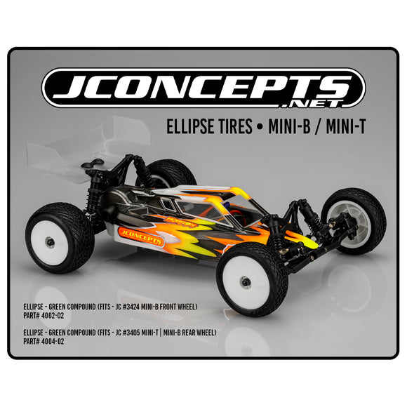 JCONCEPTS Ellipse - Green (Fits - JC #3424 Mini-B Front) JC4002-02