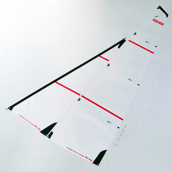 JOYSWAY DF65V6-V8 A SAIL SET 50 MICRON MYLAR, ROUND TUBE PAC JY8815002