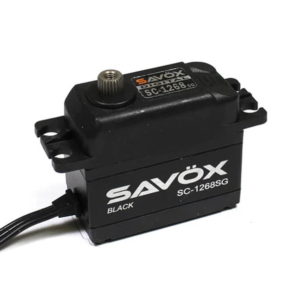 SAVOX HV BLACK EDITION STD DIGITAL SERVO 26KG@7.4V (LIPO)  SAV-SC1268SGB