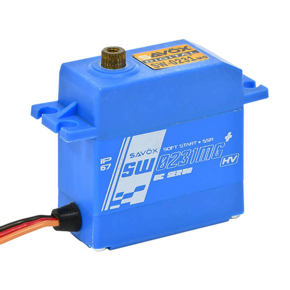 SAVOX WATERPROOF DIGITAL SERVO 15KG/0.17S@6V - PLUS SAV-SW0231MG+