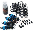 Yeah Racing SHOCK-GEAR 60MM DAMPER SET 1/10 TC BLUE DSG-0060BU-1