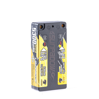Sunpadow LiPo 5300mAh 7.6v 2S 160C Shorty 21.5mm SURBJ0010H