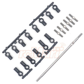 Yeah Racing TITANIUM TURNBUCKLE SET FOR TAMIYA M07 TAMC-055