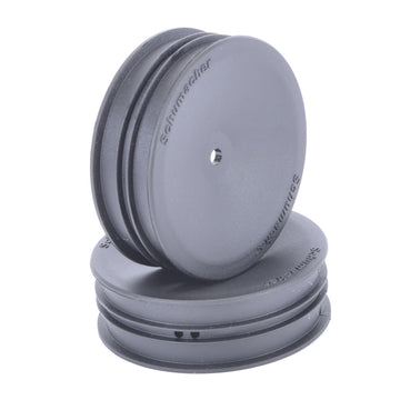 Schumacher Wheel; Hex - Slim - 2WD - Black U4660