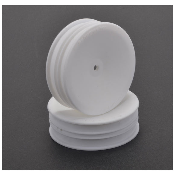 Schumacher Wheel; Hex - Slim - 2WD - White U4661