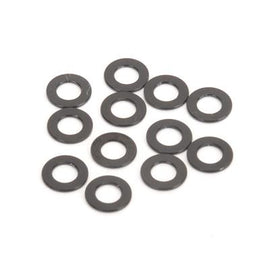 Schumacher M3 Black Alloy Washers 0.5mm (pk12) U4862