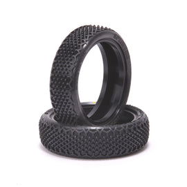 Schumacher Splinter - 1/10 2WD Tyres - Front - Yellow - pr U6906