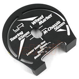 Yeah Racing Wheel Marker For 1:10 TC and M-Chassis YT-0203BK