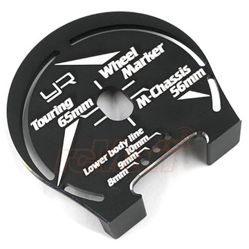 Yeah Racing Wheel Marker For 1:10 TC and M-Chassis YT-0203BK